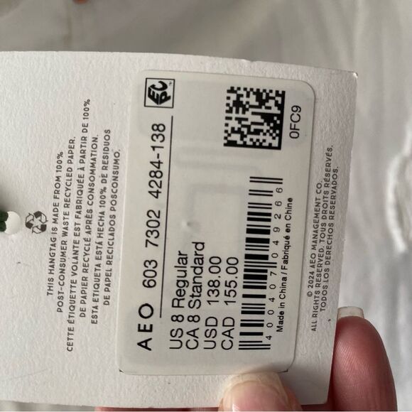 AE77 Premium Slouch Distressed Denim Jeans - Picture 8 of 8